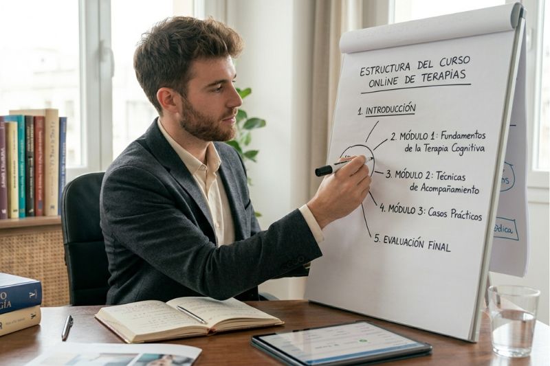 Cómo crear un curso o formación online siendo psicólogo o terapueta